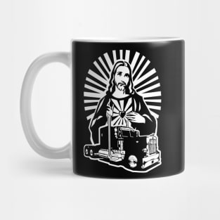 Keep on Truckin' Jesus Mug